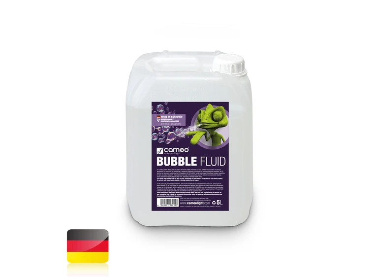 Cameo BUBBLE FLUID 5L - Special fluid for generating soap bubbles 5 L 